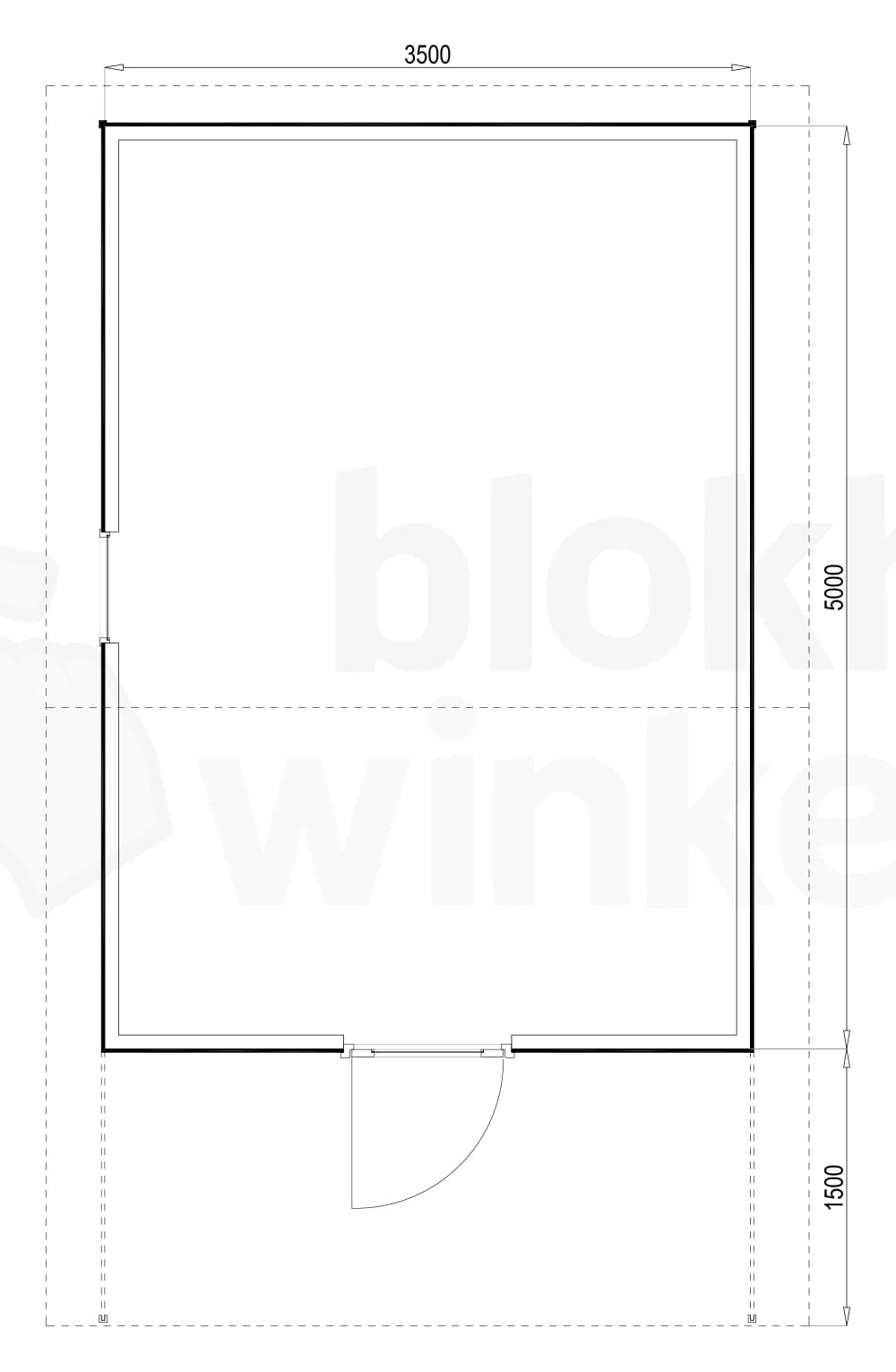 Plattegrond Sacramento 350x500