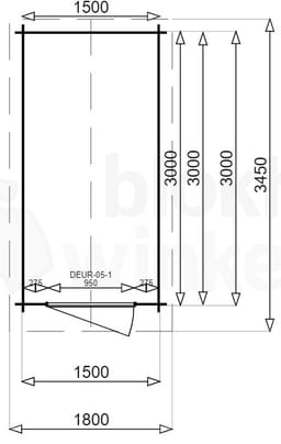 blokhut Montana 150x300 - Luxhouse - FFMO150300 - 170x320