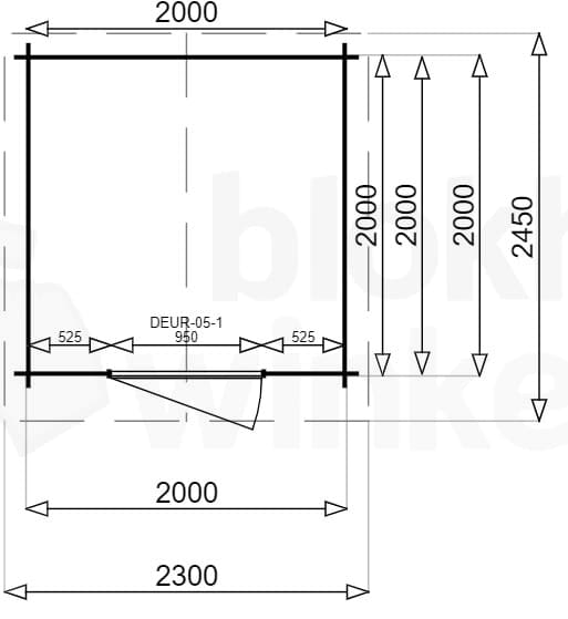 blokhut Montana 200x200 - Luxhouse - FFMO200200 - 220x220 blokhut Montana 200x200 - Luxhouse - FFMO200200 - 220x220