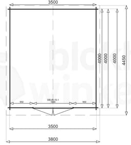 blokhut Montana 350x400 - Luxhouse - FFMO350400 - 370x420