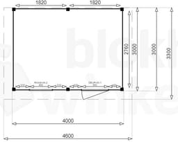 actie blokhut plat dak New Jersey 400x300 - Luxhouse - FFNJ400300 - 400x300