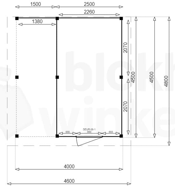 actie blokhut plat dak New Jersey Lounge 250x450 geïmpregneerd - Luxhouse - FFNJLO250450-DI - 250x450 actie blokhut plat dak New Jersey Lounge 250x450 geïmpregneerd - Luxhouse - FFNJLO250450-DI - 250x450