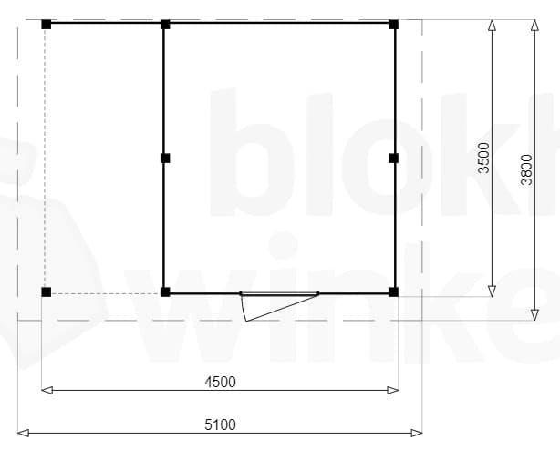 actie blokhut plat dak New Jersey Lounge 300x350 geïmpregneerd - Luxhouse - FFNJLO300350-DI - 300x350 actie blokhut plat dak New Jersey Lounge 300x350 geïmpregneerd - Luxhouse - FFNJLO300350-DI - 300x350