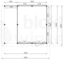 actie blokhut plat dak New Jersey Lounge 350x450 - Luxhouse - FFNJLO350450 - 350x450