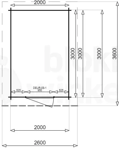 blokhut New York 200x300 - Luxhouse - FFNY200300 - 220x320 blokhut New York 200x300 - Luxhouse - FFNY200300 - 220x320