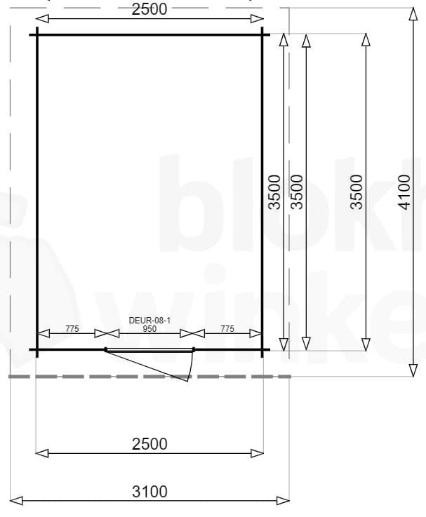 Plattegrond New York 250x350