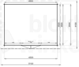blokhut New York 450x350 - Luxhouse - FFNY450350 - 470x370