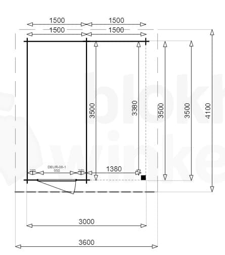 blokhut New York Lounge 150x350 - Luxhouse - FFNYL150x350 - 170x370 blokhut New York Lounge 150x350 - Luxhouse - FFNYL150x350 - 170x370