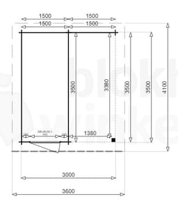 blokhut New York Lounge 150x350 - Luxhouse - FFNYL150x350 - 170x370