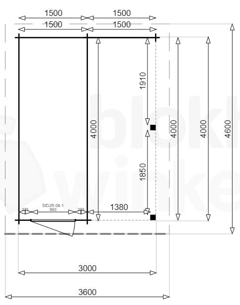 blokhut New York Lounge 150x400 - Luxhouse - FFNYL150x400 - 170x420 blokhut New York Lounge 150x400 - Luxhouse - FFNYL150x400 - 170x420
