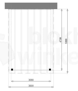 Aanbouw zelfbouw douglas veranda Outback Douglas Aanbouw Veranda 350x500 - Outback - ODAV350x500 - 350x500