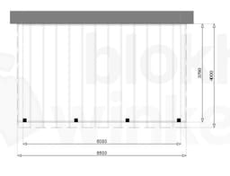 Aanbouw zelfbouw douglas veranda Outback Douglas Aanbouw Veranda 650x400 - Outback - ODAV650x400 - 650x400