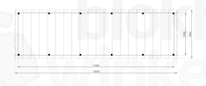 vrijstaande veranda Outback Geïmpregneerde Vrijstaande Veranda 1200x360 - Outback - OVV1200x360 - 1200x360 vrijstaande veranda Outback Geïmpregneerde Vrijstaande Veranda 1200x360 - Outback - OVV1200x360 - 1200x360