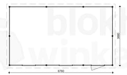actie blokhut plat dak Oxfordshire 676x388 - ProWood - PWO676388 - 676x388