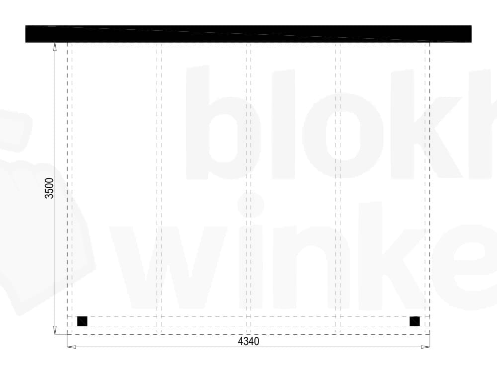Plattegrond PEXT Douglas veranda 434x350