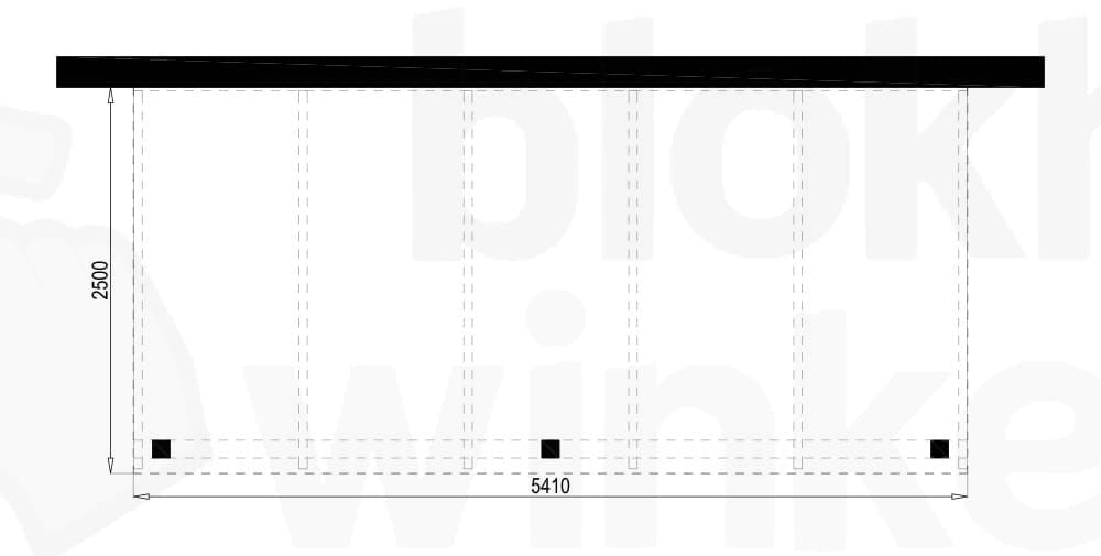 Plattegrond PEXT Douglas veranda 541x250