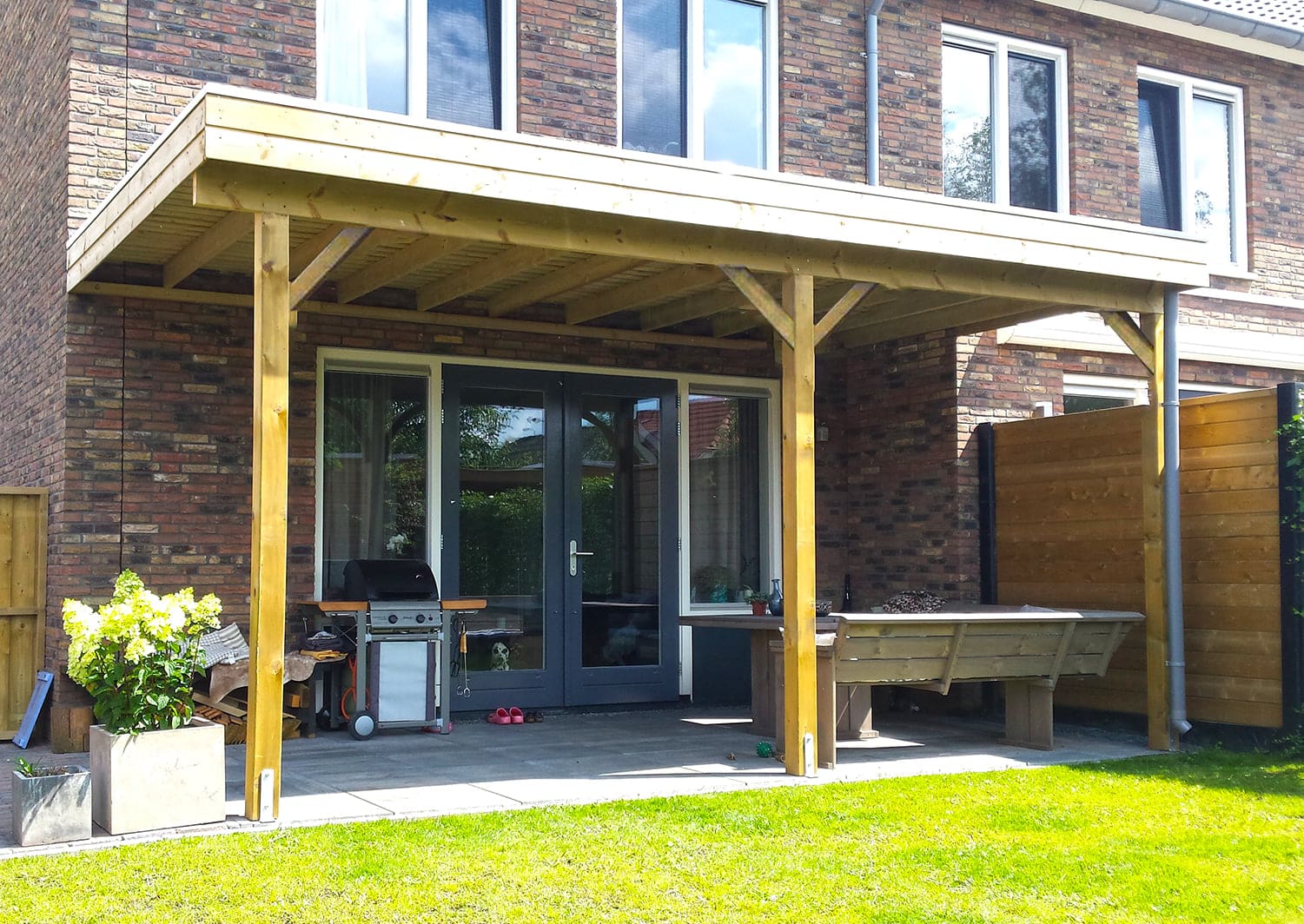 Outback Geïmpregneerde Aanbouw Veranda 600x510