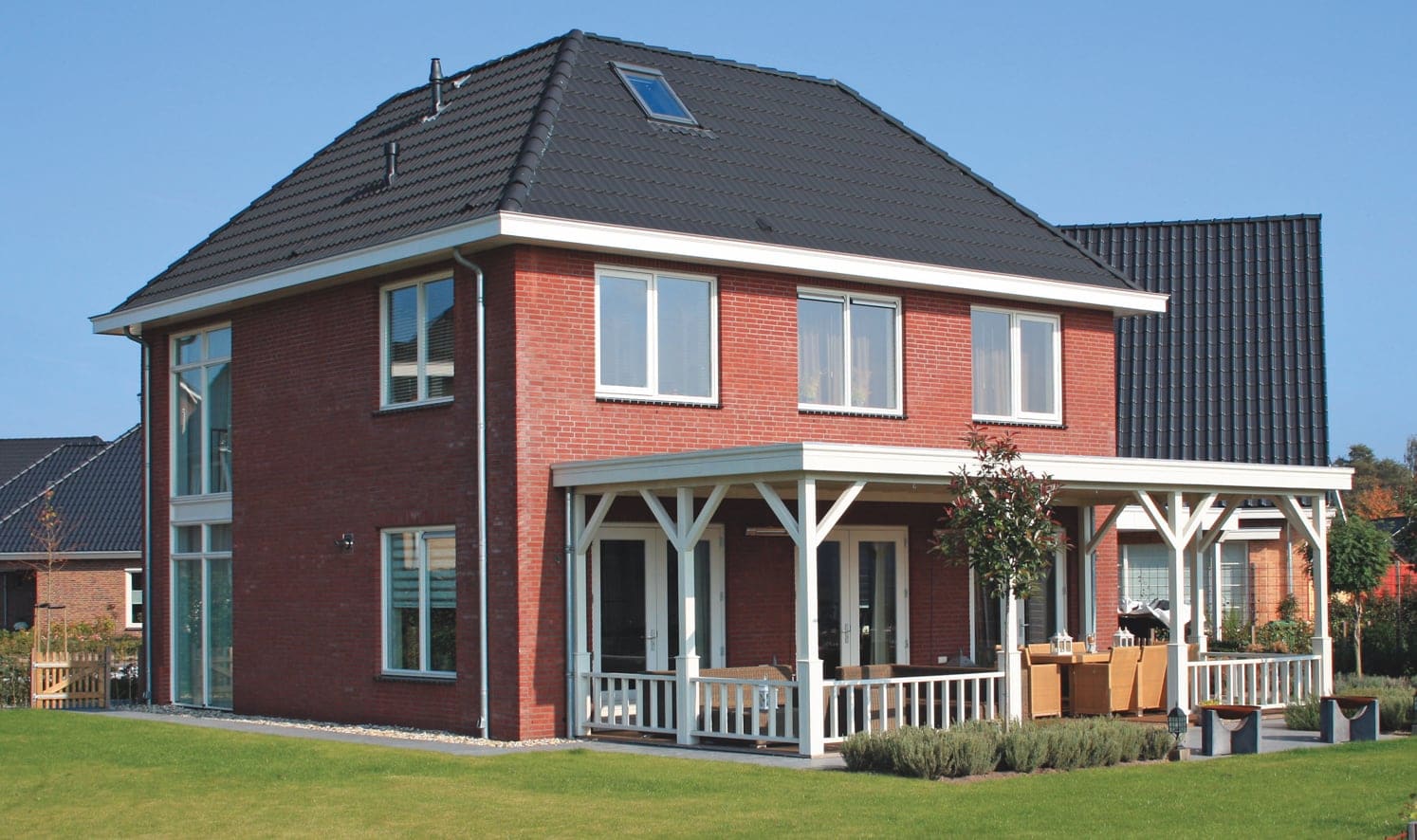 Aanbouwveranda Winston 400x860 geïmpregneerd