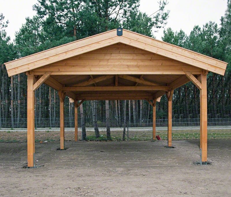 Lugarde Carport 400x600cm geïmpregneerd