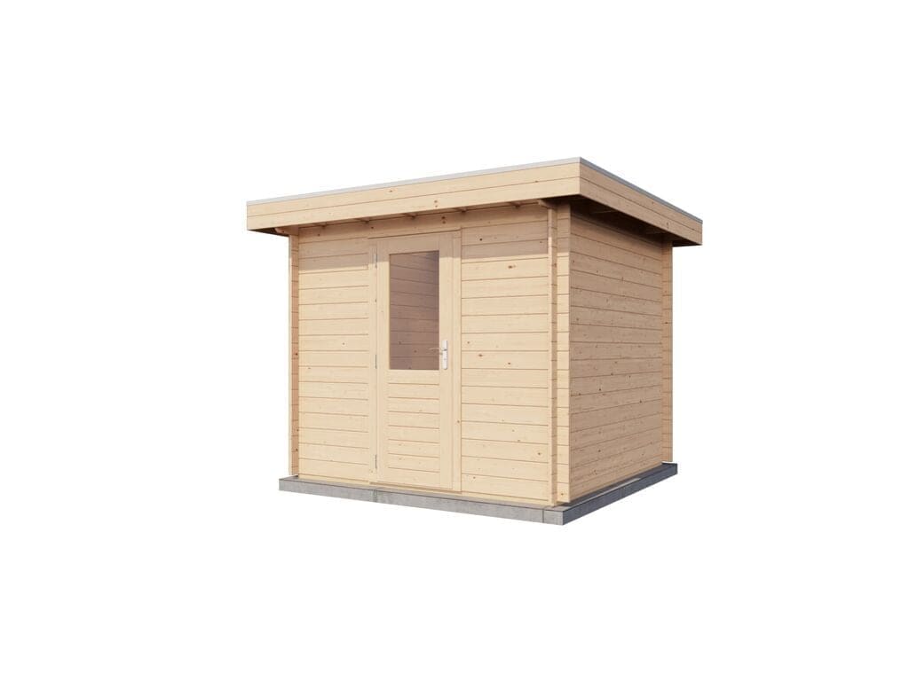 Lugarde Select Blokhut Zwolle 250x250cm - Onbehandeld
