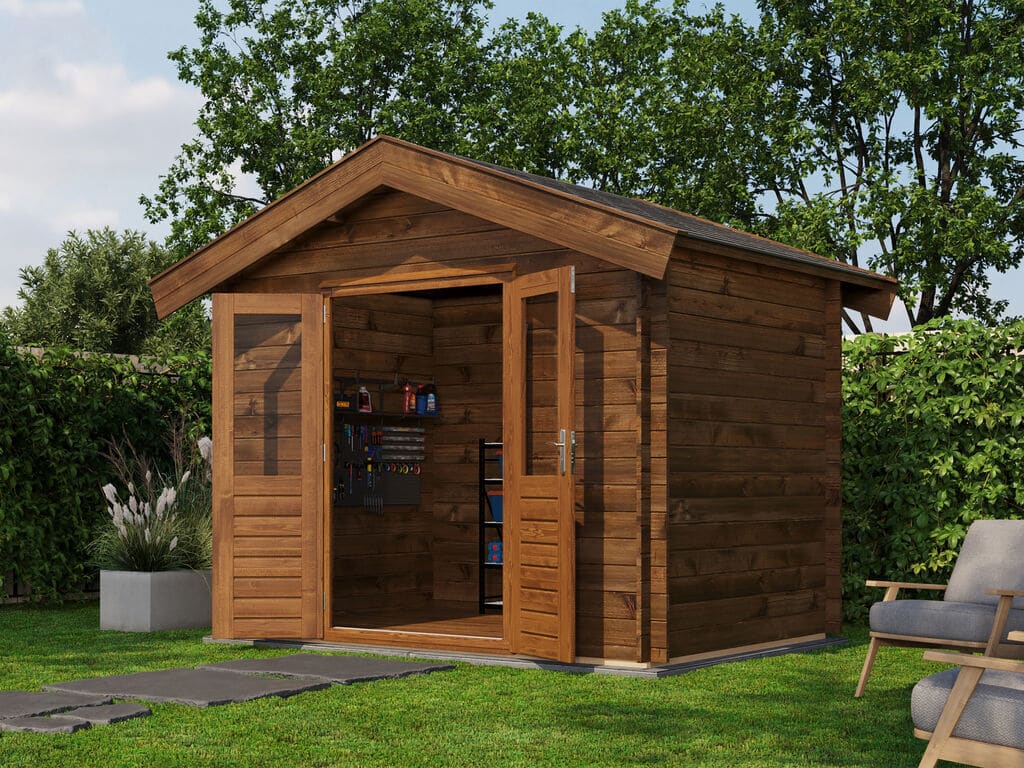 Lugarde Select Blokhut Aalten 300x200cm - Behandeld