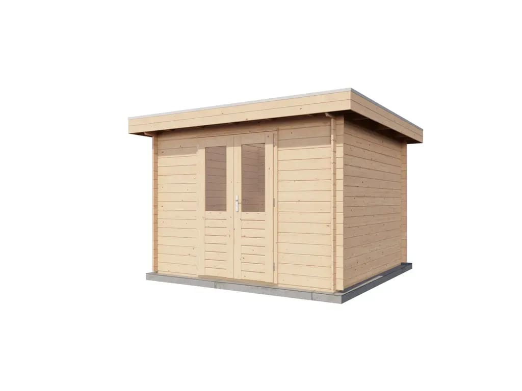 Lugarde Select Blokhut Amersfoort 300x300cm - Onbehandeld
