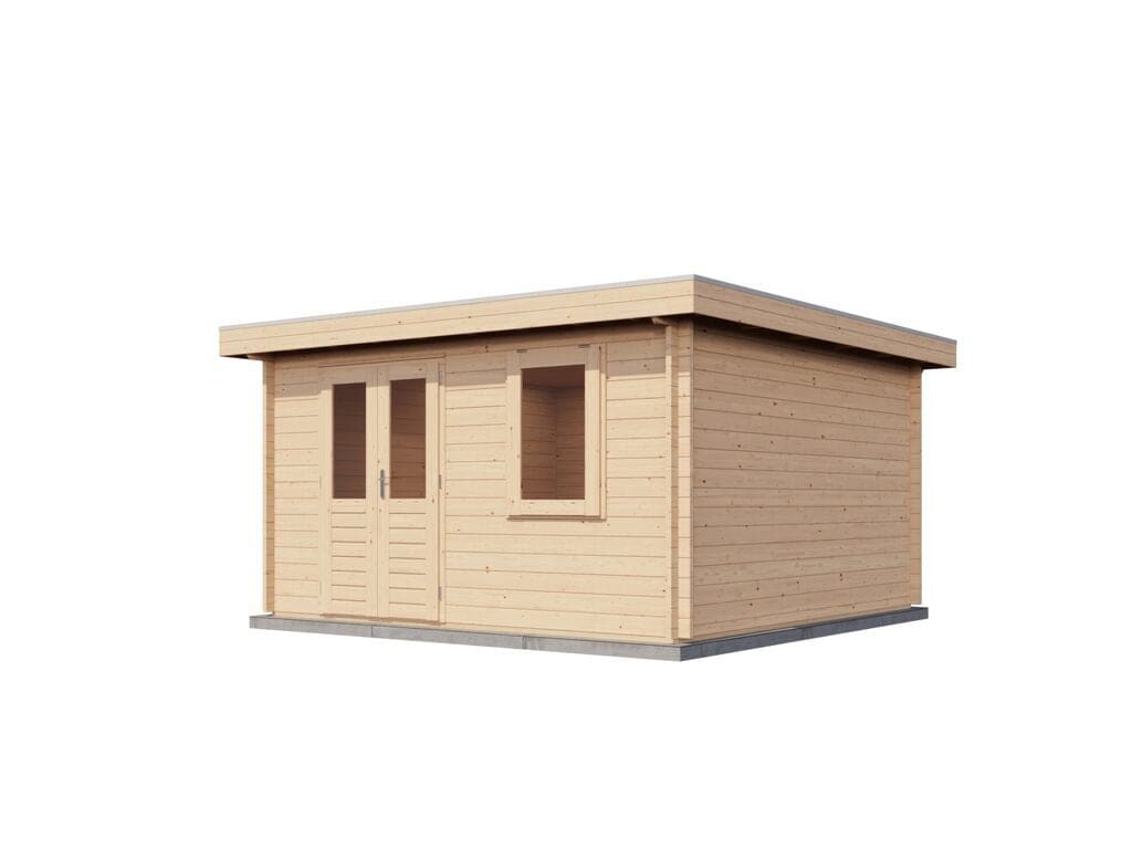 Lugarde Select Blokhut Winterswijk 400x400cm - Onbehandeld