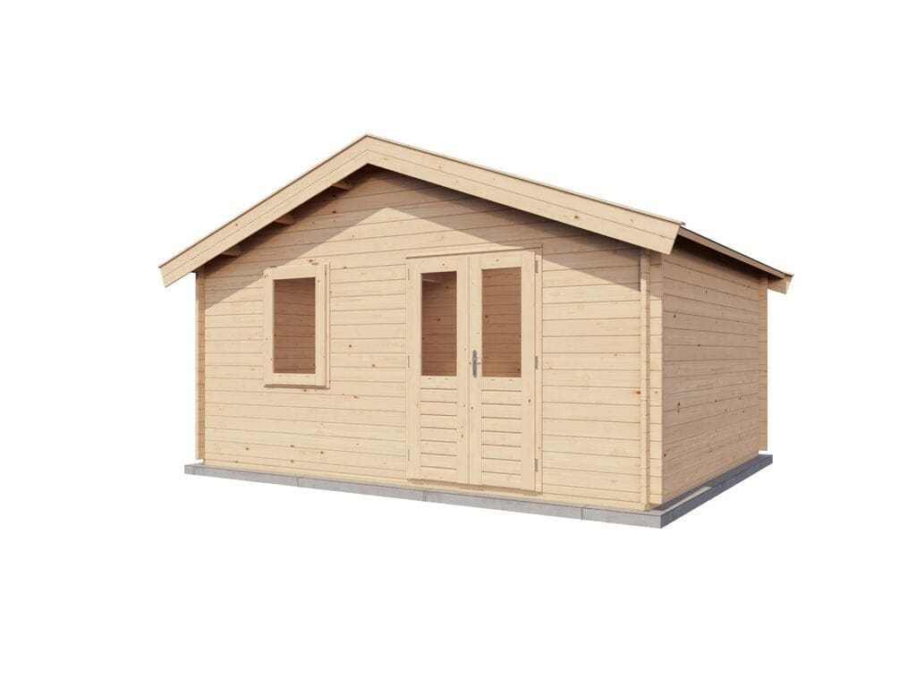 Lugarde Select Blokhut Eerbeek 500x400cm - Onbehandeld