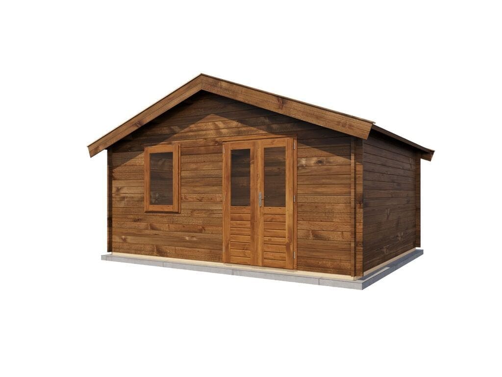 Lugarde Select Blokhut Eerbeek 500x400cm - Behandeld
