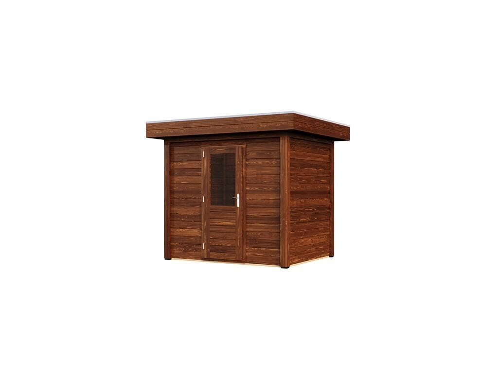 Lugarde Select Modern tuinhuis Aalsmeer 250x200cm - Bruine Olie