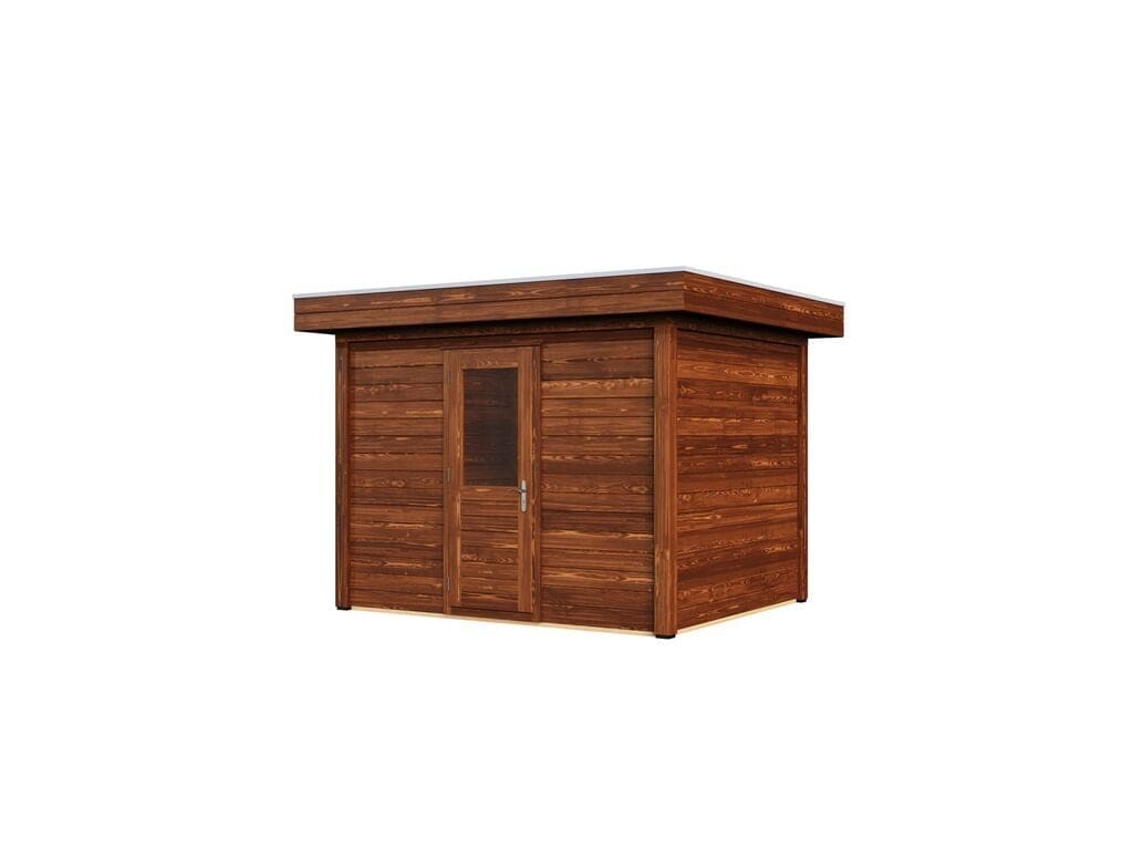 Lugarde Select Modern tuinhuis Amsterdam 300x250cm - Bruine olie