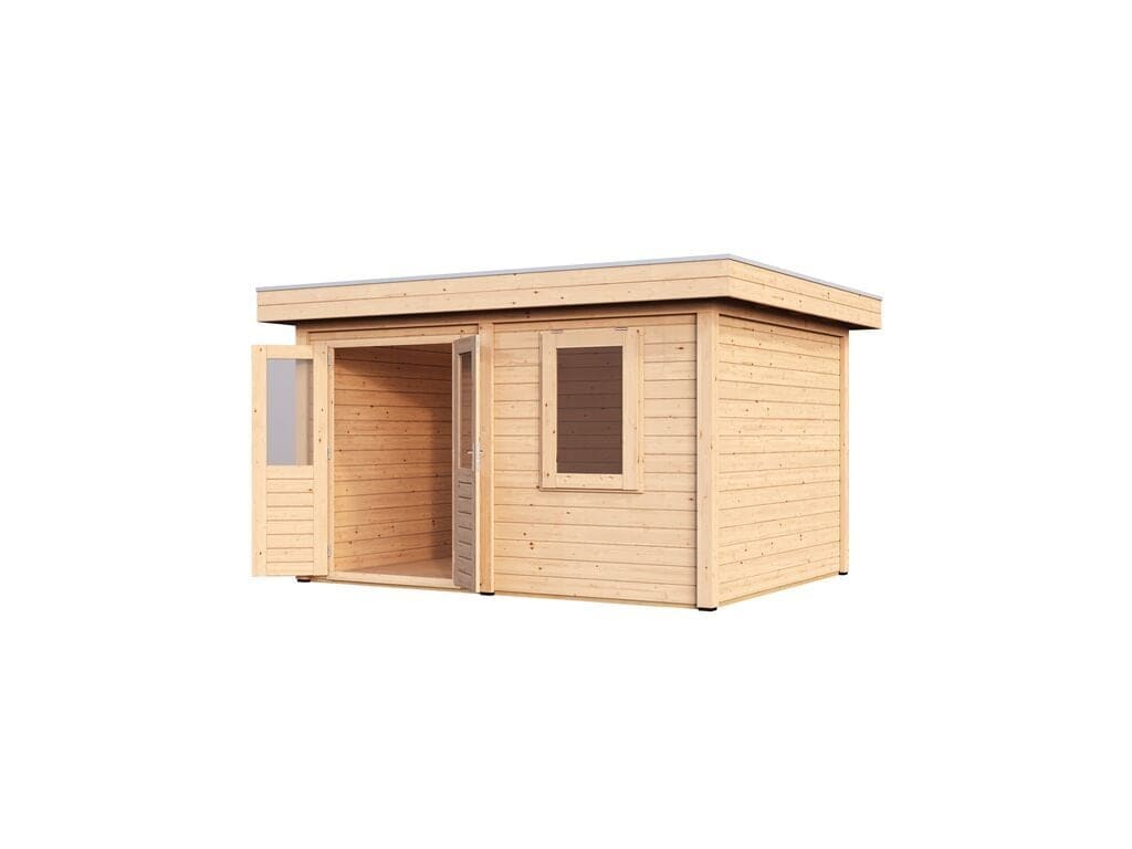 Lugarde Select Modern tuinhuis Bodegraven 388x300cm - Onbehandeld