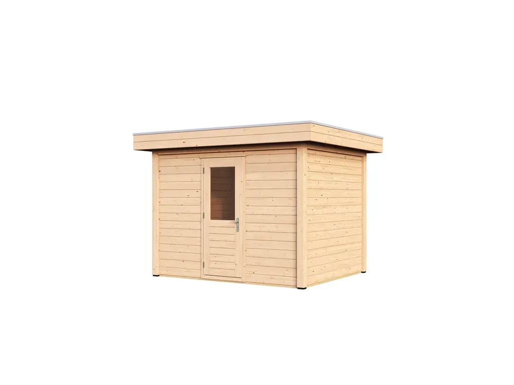 Lugarde Select Modern tuinhuis 44mm Amsterdam 300x250cm - Onbehandeld