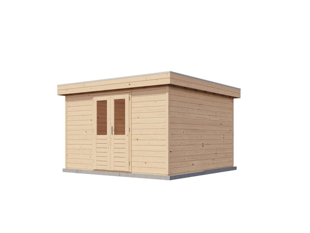 Lugarde Select Prima tuinhuis Helmond 360x360cm - Onbehandeld