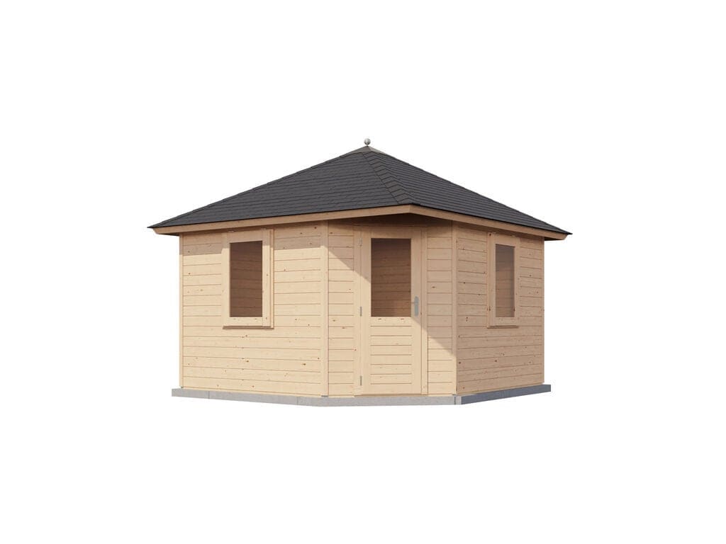 Lugarde Select Prima tuinhuis Purmerend 360x360cm - Onbehandeld