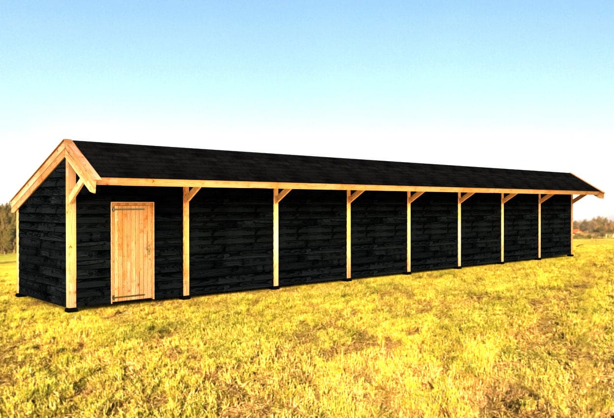 Woodvision Kapschuur Modulair Rijnland 2400x310 (8 vakken)
