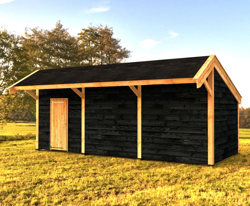 Woodvision Kapschuur Modulair Rijnland 900x310 (3 vakken)
