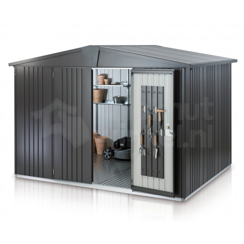 Biohort metalen tuinhuis Europa 5