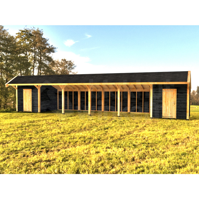 Woodvision Kapschuur Modulair Kennemerland 2100x310 (6 vakken)