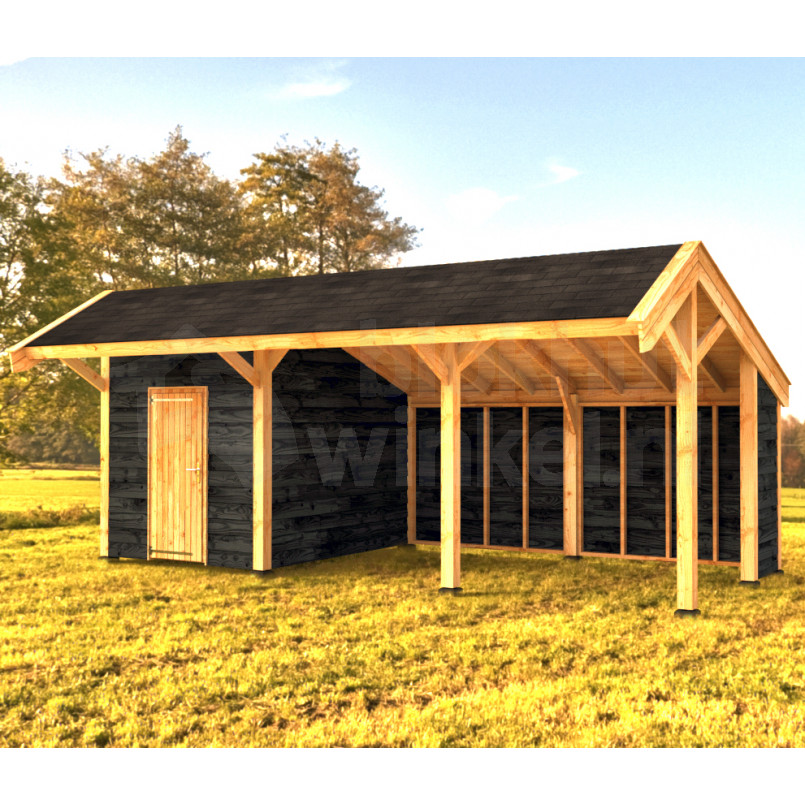 Woodvision Kapschuur Modulair Maasland 900x310 (3 vakken)