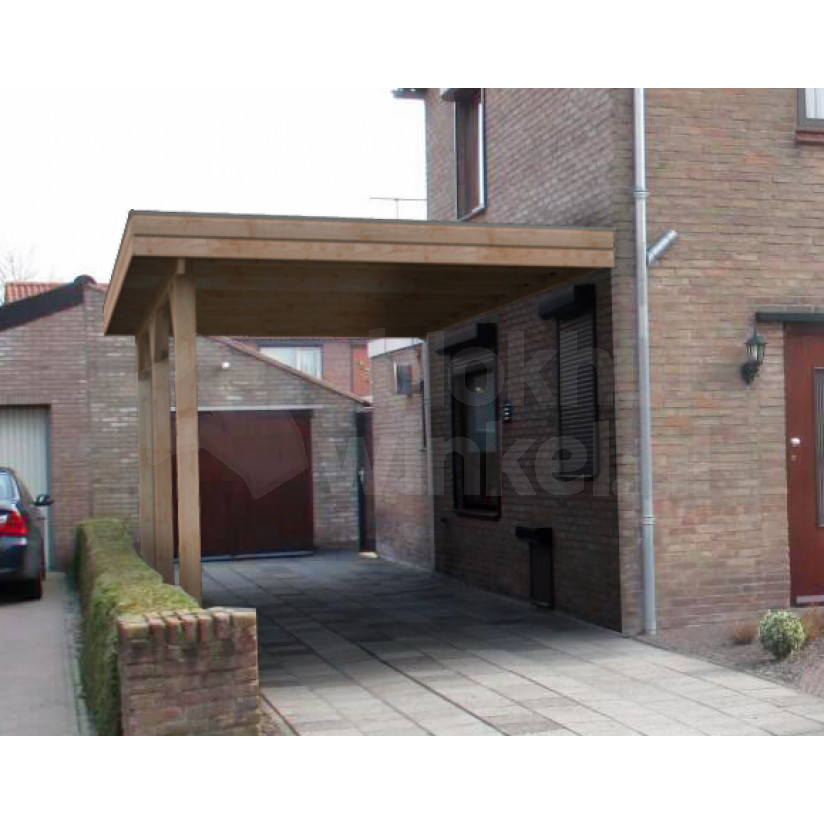 Houten Outback Douglas Aanbouw Carport 300x1050