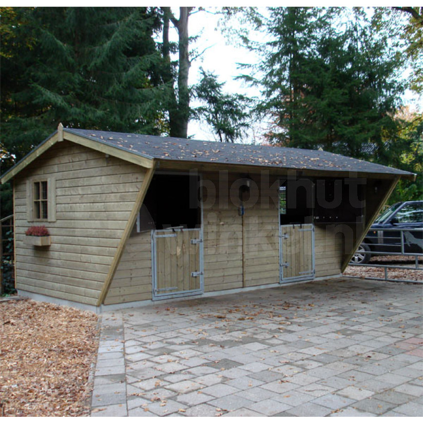 Woodford houtskeletbouw tuinhuis Sacramento 400x500