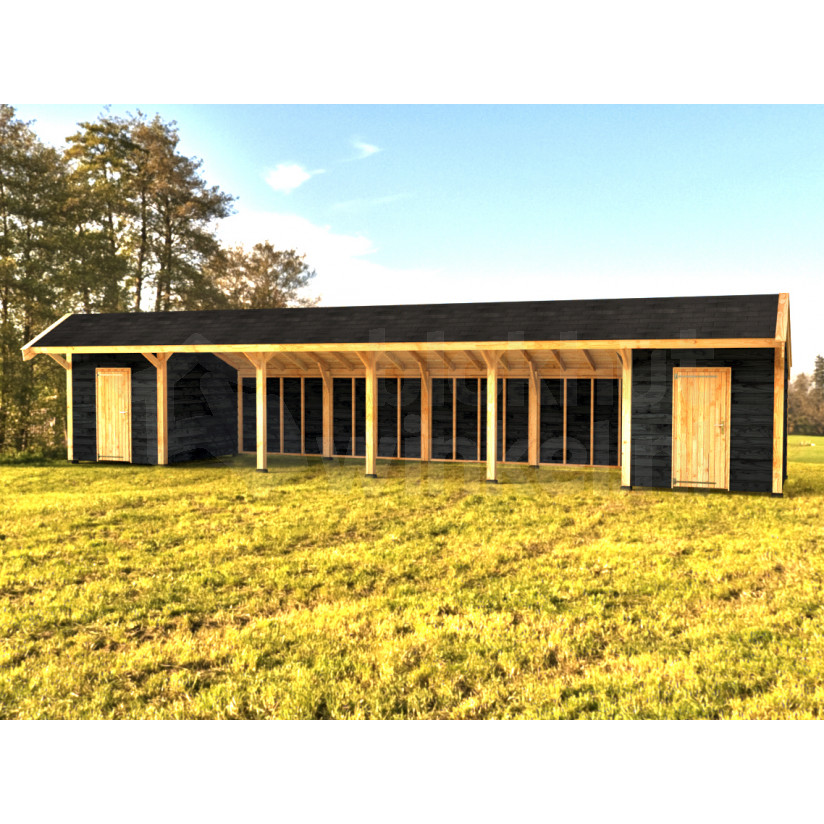 Woodvision Kapschuur Modulair Kennemerland 2100x310 (6 vakken)