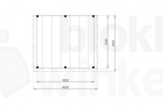 Douglas Overkapping Budget 400x350