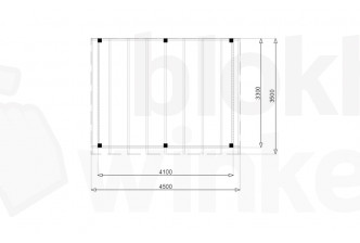 Douglas Overkapping Budget 450x350