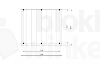 Douglas Overkapping Budget 450x400