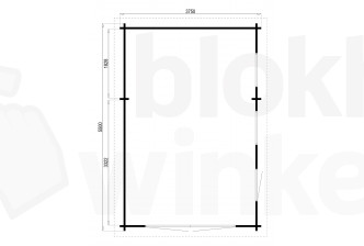 Gerona B plat dak 355x530 Gecoat