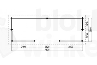 Lugarde Veranda Amsterdam 750x250 geïmpregneerd