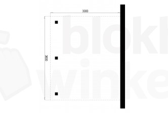 Outback Geïmpregneerde Aanbouw Carport 300x360