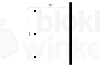 Outback Geïmpregneerde Aanbouw Carport 300x420